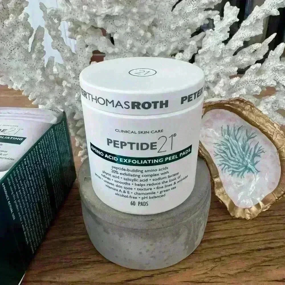 Peter Thomas Roth PEPTIDE 21 Amino Acid Exfoliating Peel Pads~60 Pads~NEW!